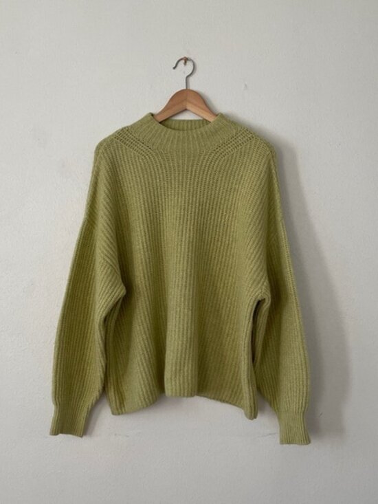 Old Navy Sweaters - Old Navy Oversized Ribbed Sweater Mockneck Boxy SOSOFT